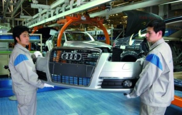 Audi Changchun Plant, in China. Produces the A4L, A6 and Q5.